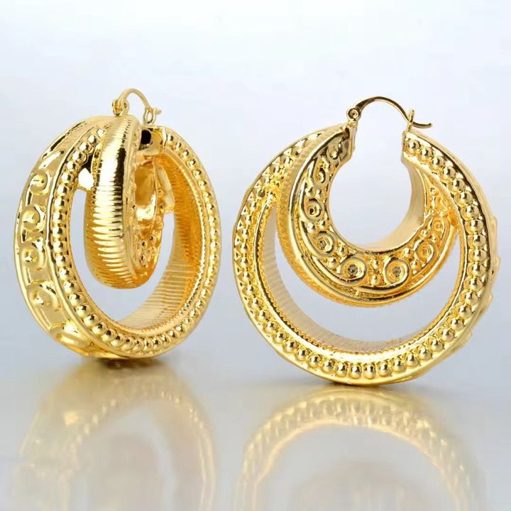 Gold Hoop Earrings