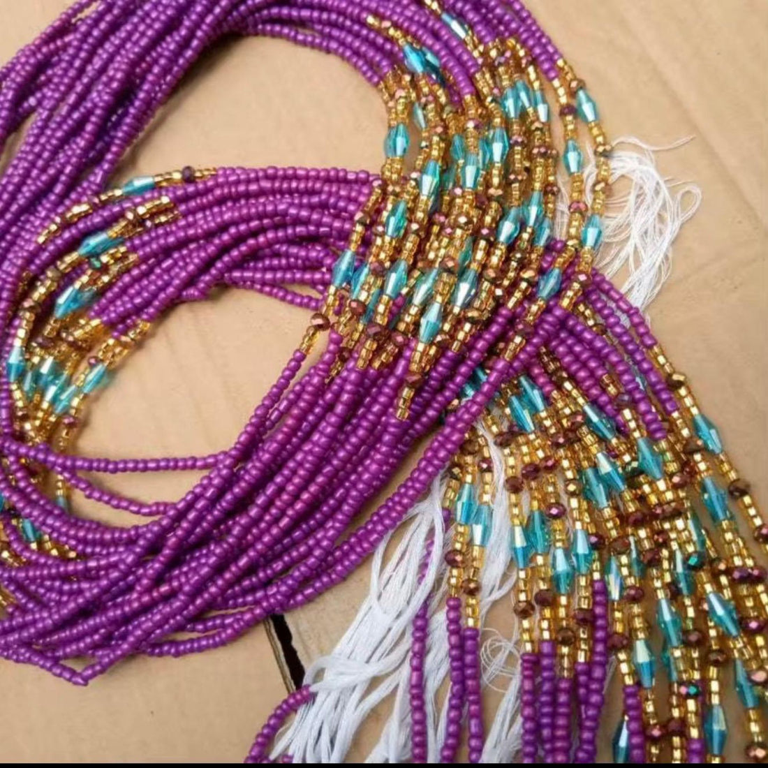 Royal Purple Waist Beads